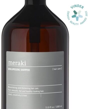 Shampoo Meraki Volumising 1l   Volume-shampoo Til Fint Og Tyndt Hår Med Provitamin B5 Og ærteprotein