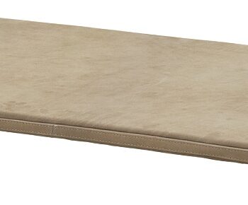 Siddepude Til Loungebænk Kristina Dam Bauhaus H4x62x165 Cm Nubuck Læder Lysebrun