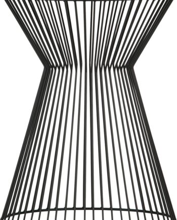 Sidebord Woood Suus   Lille Metalbord ø35   H46 Cm  Mat Sort