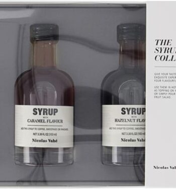 Sirupsgaveæske Nicolas Vahé Gift Sets   The Syrup Collection     10 Cl Med Karamel  Vanilje  Irsk Rom Og Hasselnød