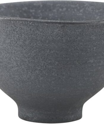 Skål Serveringsskål House Doctor Pion ø14   Cm Porcelæn Mat Sort Brun