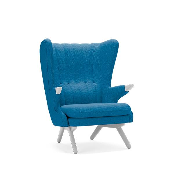 Skipper Furniture Bamse Lænestol Massiv Eg Hallingdal 723  : Erling Christensen Møbler