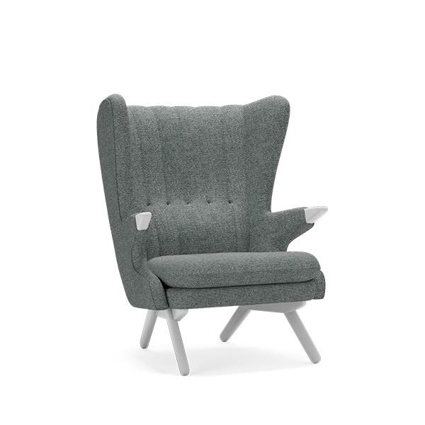 Skipper Furniture Bamse Lænestol Massiv Eg Main Line Plus 058  : Erling Christensen Møbler
