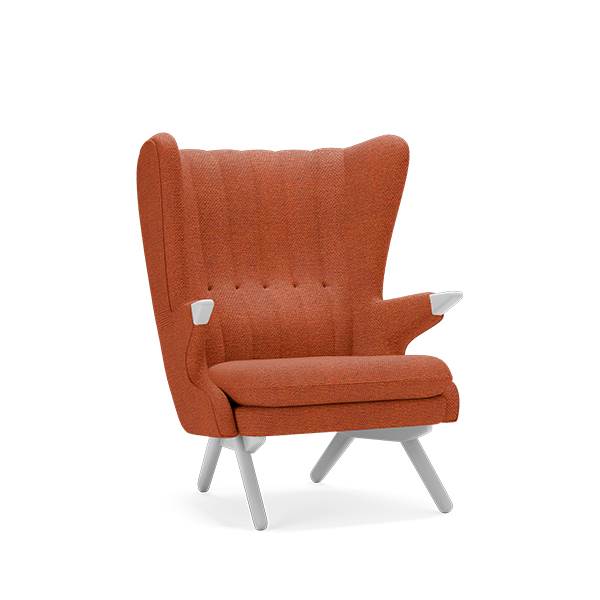 Skipper Furniture Bamse Lænestol Massiv Eg Main Line Plus 142  : Erling Christensen Møbler