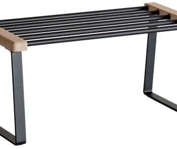 Skohylde Oscarssons Möbel Cora   Massivt Lakeret Egetræ Skostativ  59 Cm