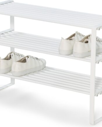 Skoreol Spinder Design Rex H48 5ã B70ã D29 Cm Hvidlakeret Stål   Hylder