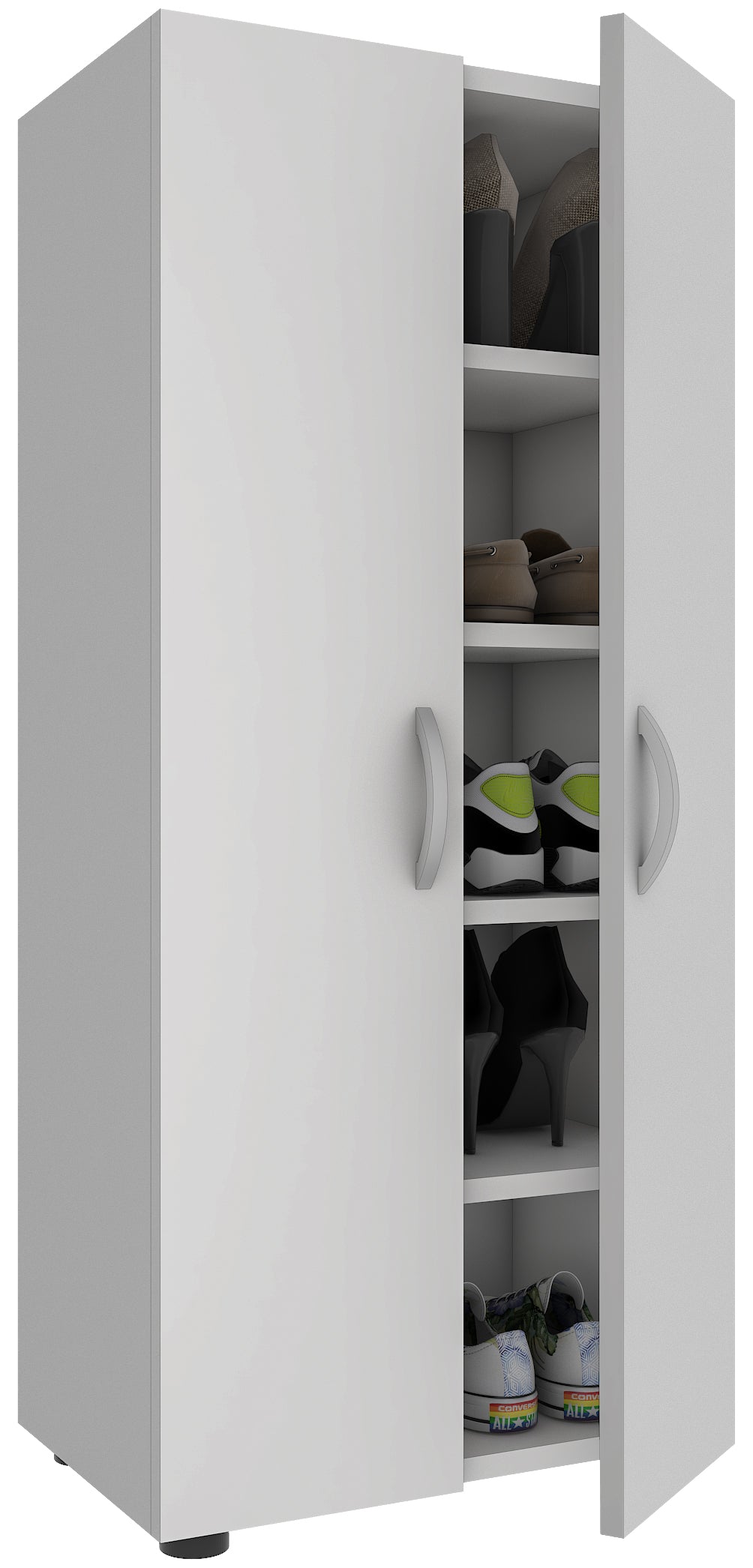 Skoskab     108      49      30 Cm  Hvid
