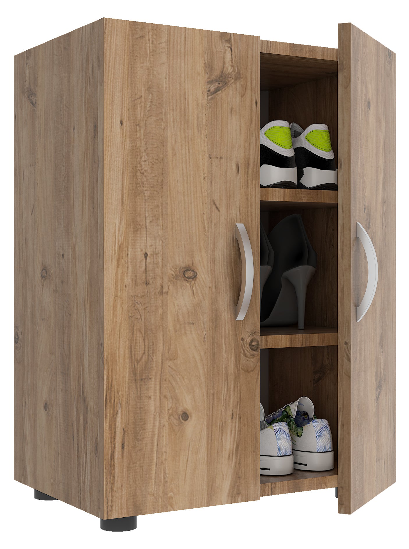 Skoskab     74      49      30 Cm  Naturfarvet