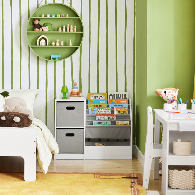 Smart  - -  Børnereol   Legetøjsreol  80   30   61 Cm