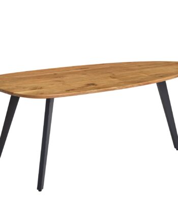 Sofabord   Massivt Akacietræ  110   45   60 Cm  Naturfarvet
