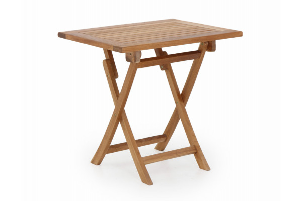 Sofia Teak Foldebord 60   80 Cm