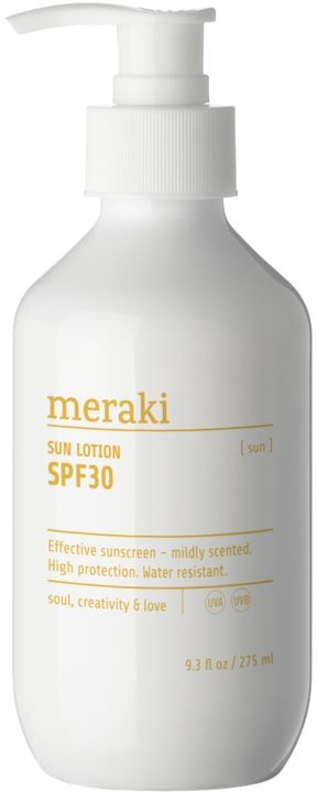 Solcreme Spf 30 Meraki Mildly Scented Sun Lotion   Vegansk  -vitamin   Mild Duft