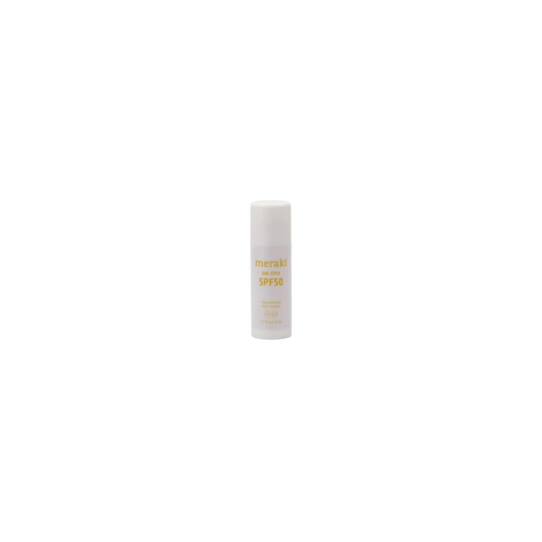 Solstift Meraki Pure Sun Stick Spf50  Svanemærket Solbeskyttelse Til Næse  ører Og Læber