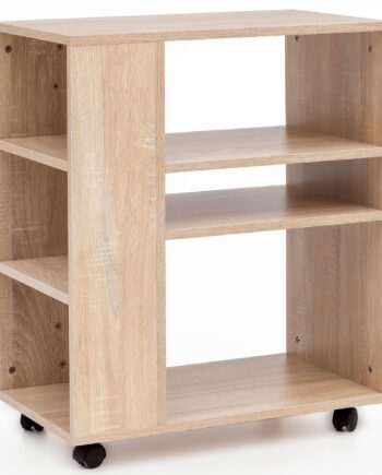 Sonoma-vogn Med Sidebord  60x75x35 Cm