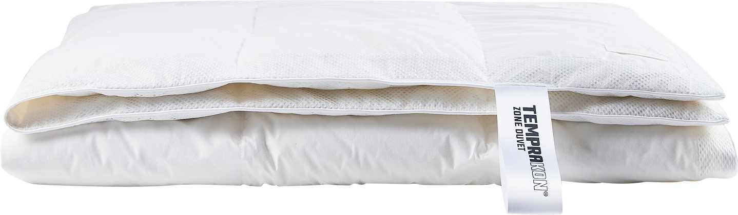 Sovedyne Temprakon Zone 200x220 Cm Lun   100  Bomuld Med Tempracool   Batist  710   Tempradown  Oeko-tex  10 års Garanti