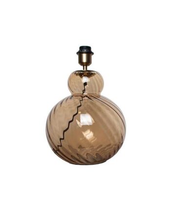 Specktrum Lily Swirl Bordlampe Brown  : Erling Christensen Møbler