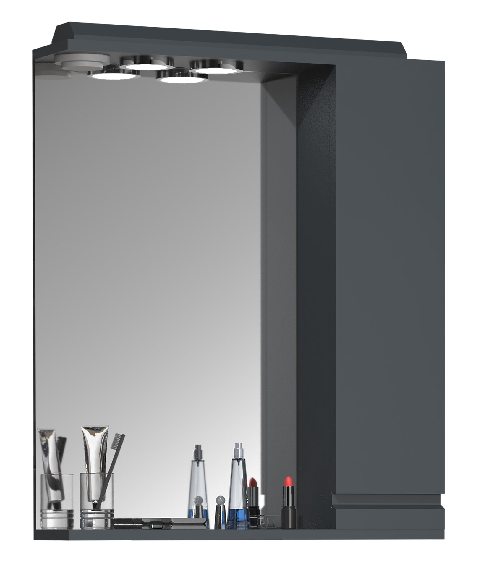 Spejlskab     71      60      14 Cm  Antracit