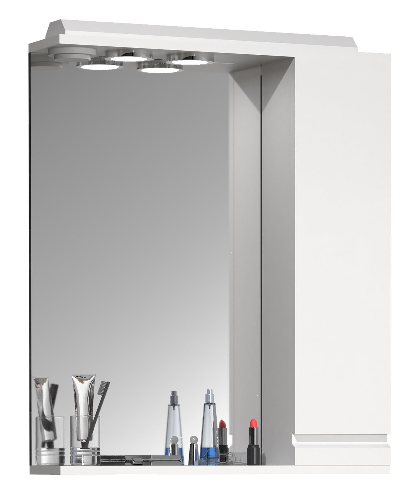 Spejlskab     71      60      14 Cm  Hvid