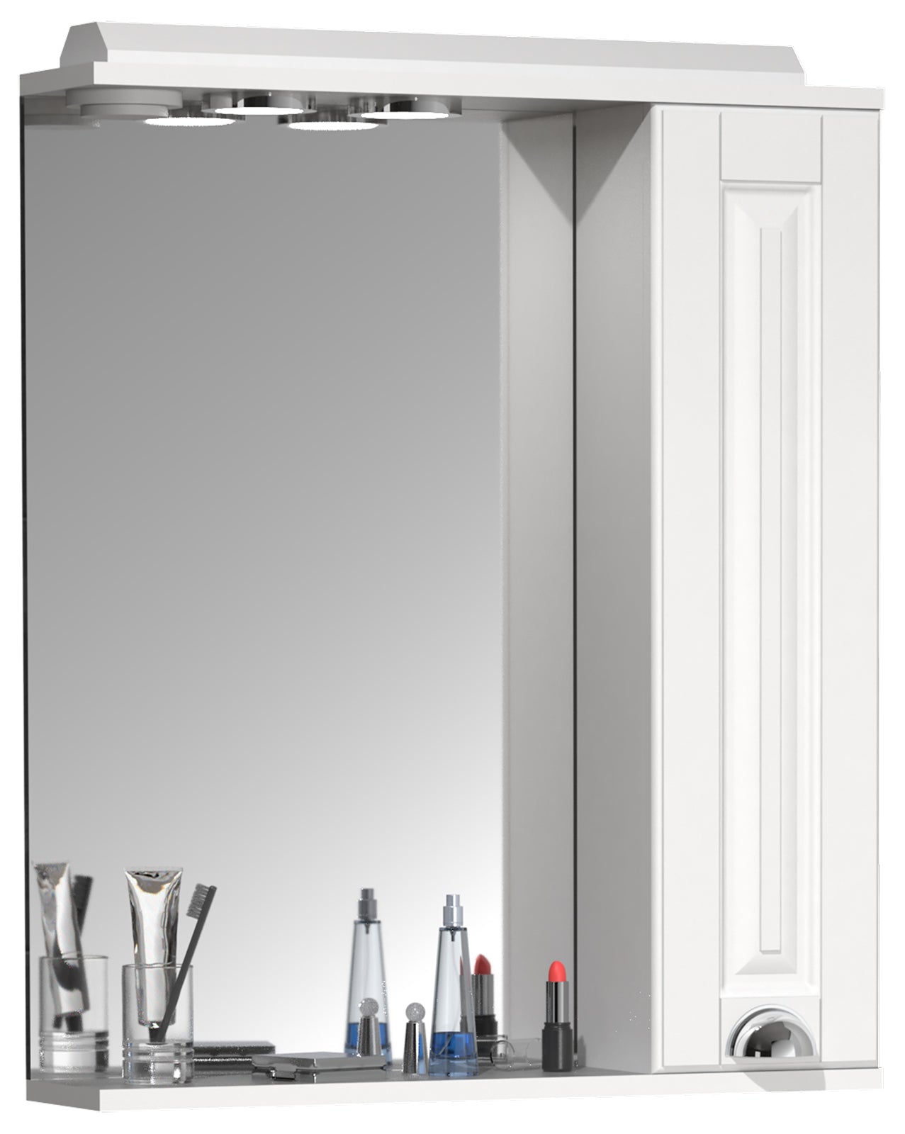 Spejlskab     71      60      14 Cm  Hvid