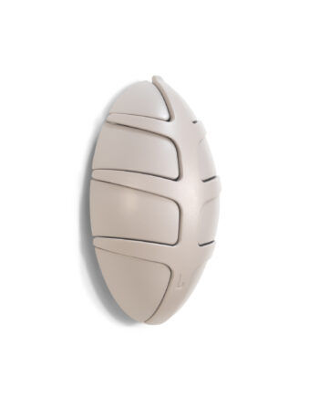 Spinder Design Bug Knagerække       Kroge Silky Taupe Plastik