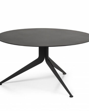 Spinder Design Daley Sofabord  Rund Sort Stål  ø78