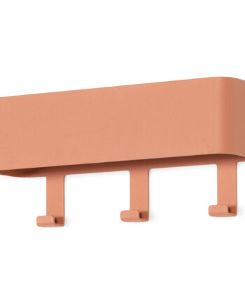 Spinder Design Dax Play   Knagerække       Knager Og Hylde Clay Terra Stål