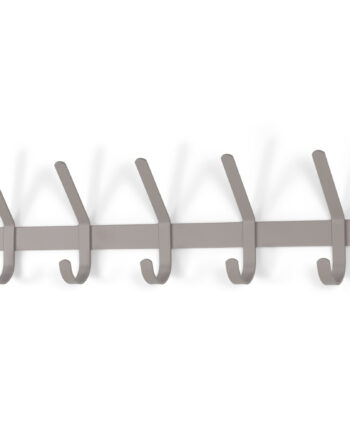 Spinder Design Dexter   Knagerække       Knager Silky Taupe Stål