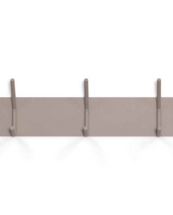 Spinder Design Fusion Knagerække       Dobbelt-knager Taupe Pulverlakeret Stål