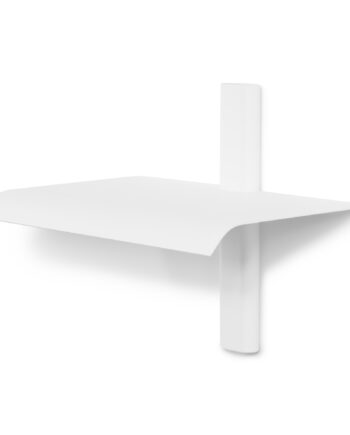 Spinder Design Hola   Væghylde Hvid Stål