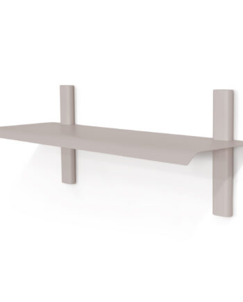 Spinder Design Hola   Væghylde Silky Taupe Stål