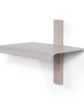 Spinder Design Hola   Væghylde Silky Taupe Stål