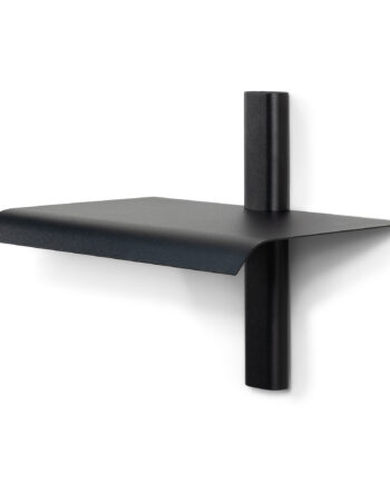 Spinder Design Hola   Væghylde Sort Stål