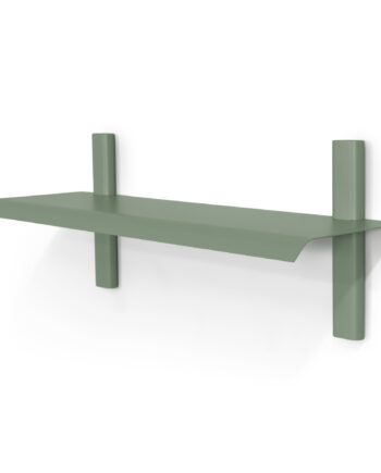 Spinder Design Hola   Væghylde Støvet Grøn Stål