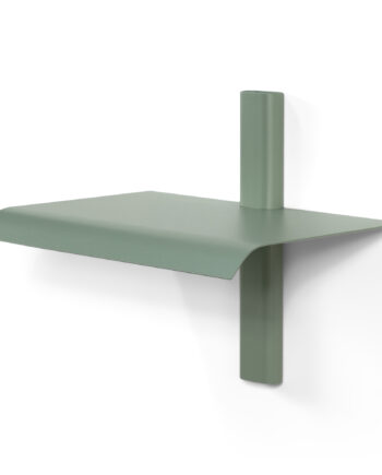 Spinder Design Hola   Væghylde Støvet Grøn Stål
