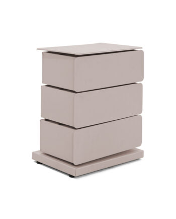 Spinder Design Joey   Kommode       Skuffer Silky Taupe Stål