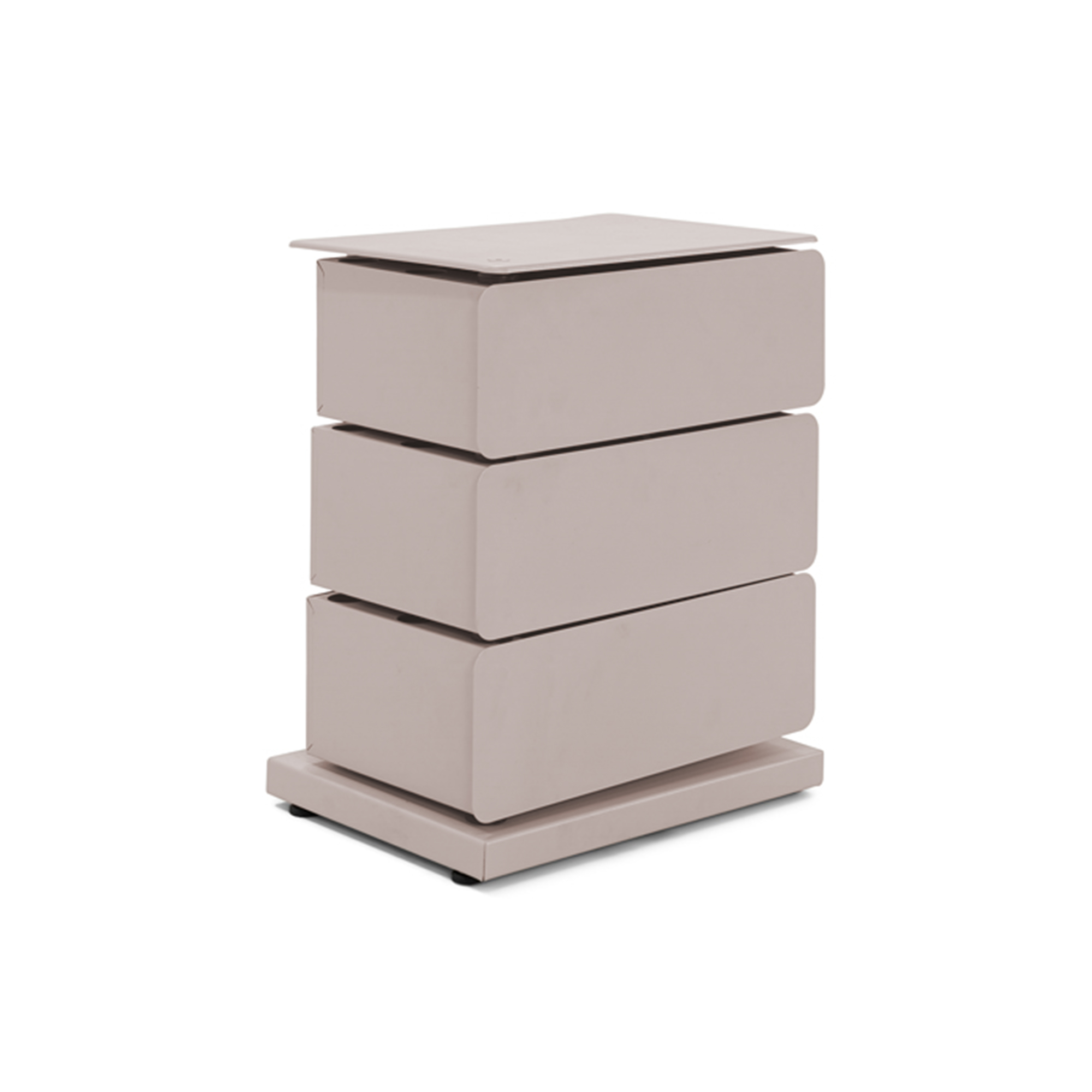 Spinder Design Joey   Kommode       Skuffer Silky Taupe Stål