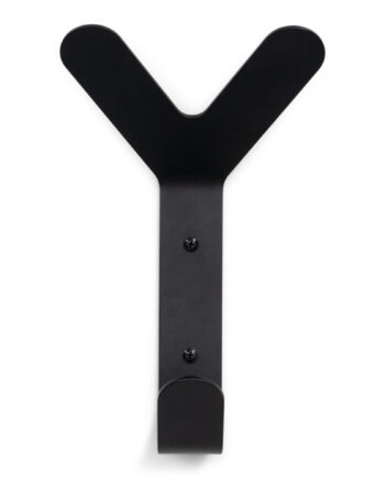 Spinder Design Leaf Knage Sort Stål