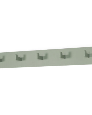 Spinder Design Leatherman   Knagerække       Knager Støvet Grøn Stål