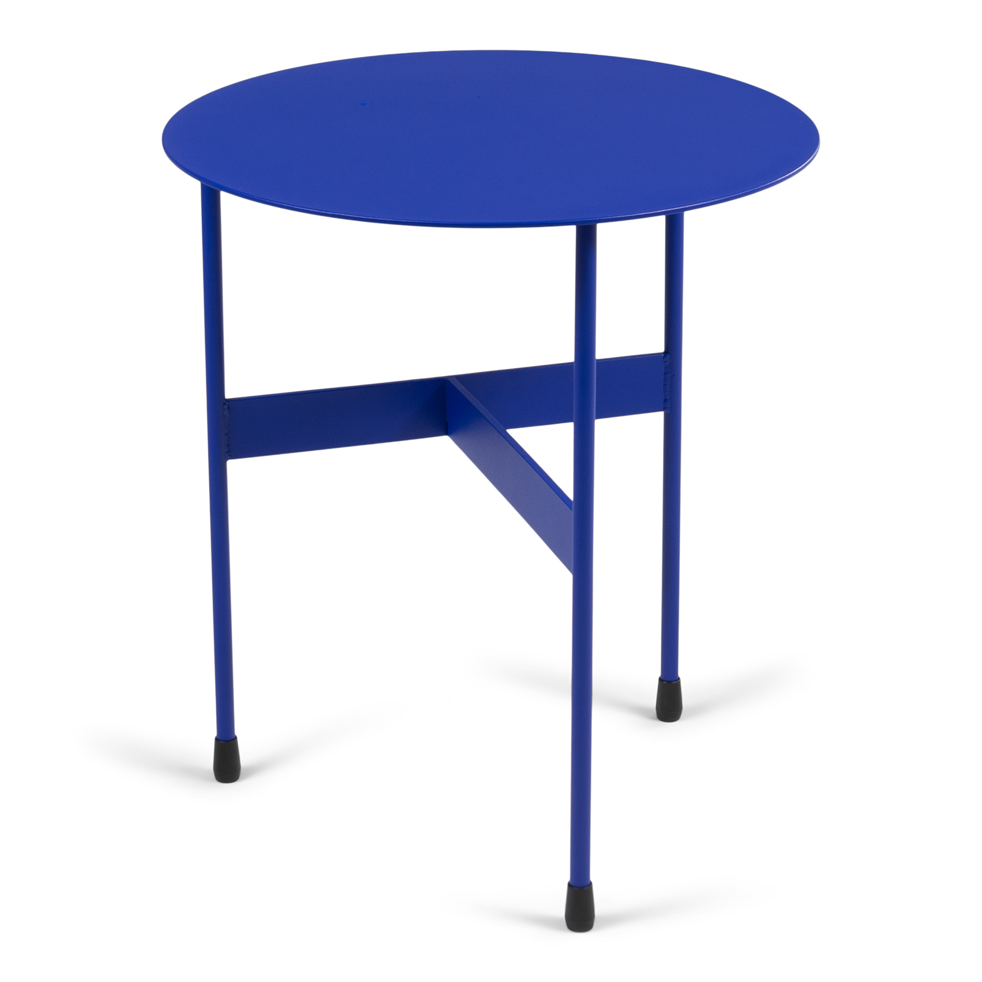 Spinder Design Mira Lav Sidebord  Rund Ultramarin Stål  ø40