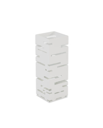 Spinder Design Modern Paraplyholder Hvid Stål