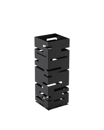 Spinder Design Modern Paraplyholder Sort Stål