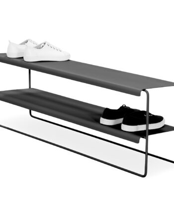 Spinder Design Nivo 100 Skohylde       Hylder Sort Stål