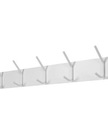 Spinder Design Rektangulær Fusion Knagerække       Knager Hvid Stål