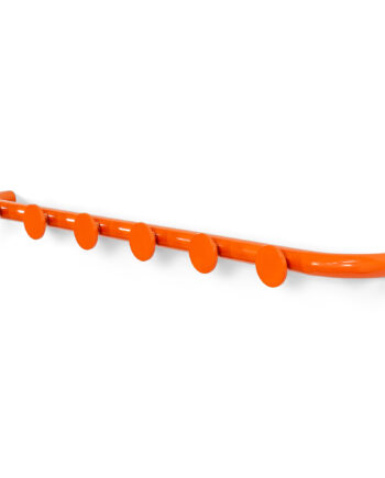 Spinder Design Retro   Knagerække Pure Orange Stål