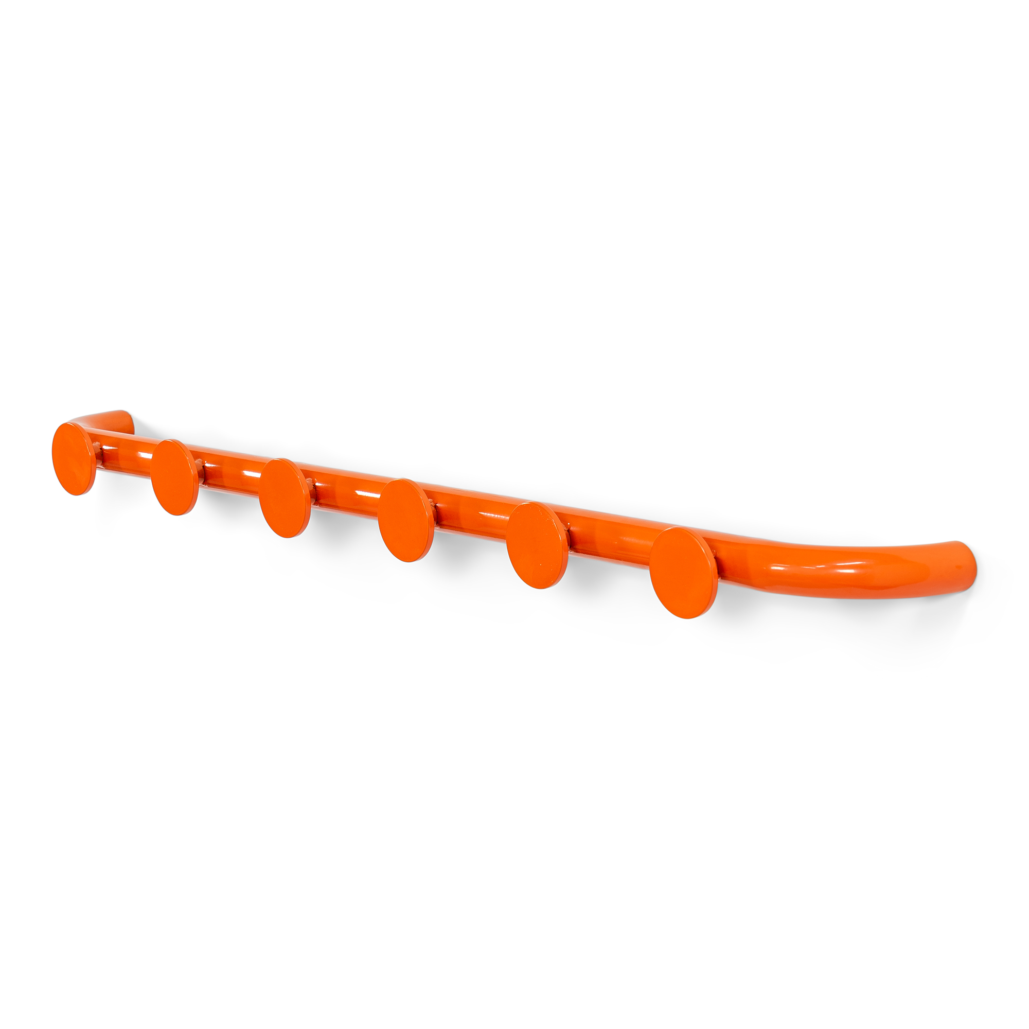Spinder Design Retro   Knagerække Pure Orange Stål