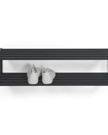 Spinder Design School Skohylde       Hylder Sort Stål  78x30