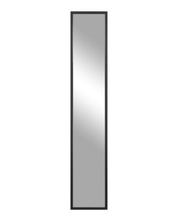 Spinder Design School Vægspejl     Spejlglas Og Sort Stål  160x30