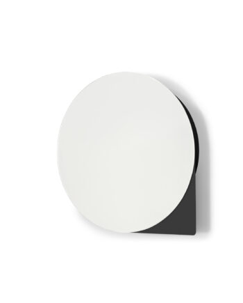 Spinder Design Sonnet Lille Vægspejlskab       Hylder Spejlglas Og Sort Stål   :35xh:35