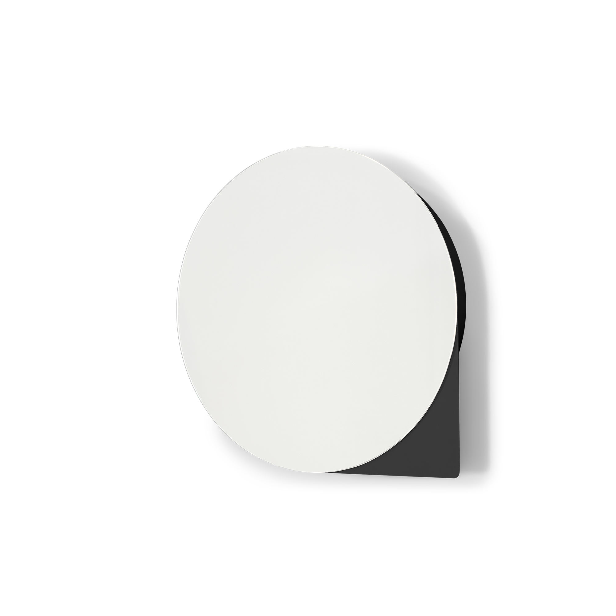 Spinder Design Sonnet Lille Vægspejlskab       Hylder Spejlglas Og Sort Stål   :35xh:35