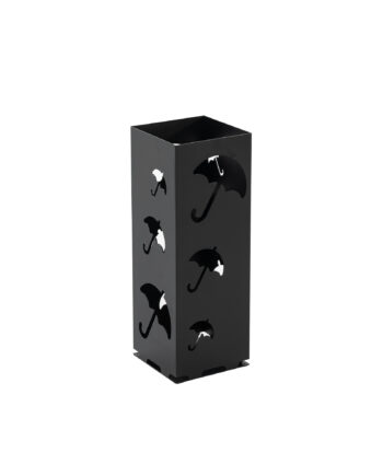 Spinder Design Storm Paraplyholder Sort Stål